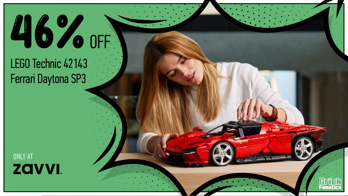 Best price yet with 46% off LEGO Technic 42143 Ferrari Daytona SP3