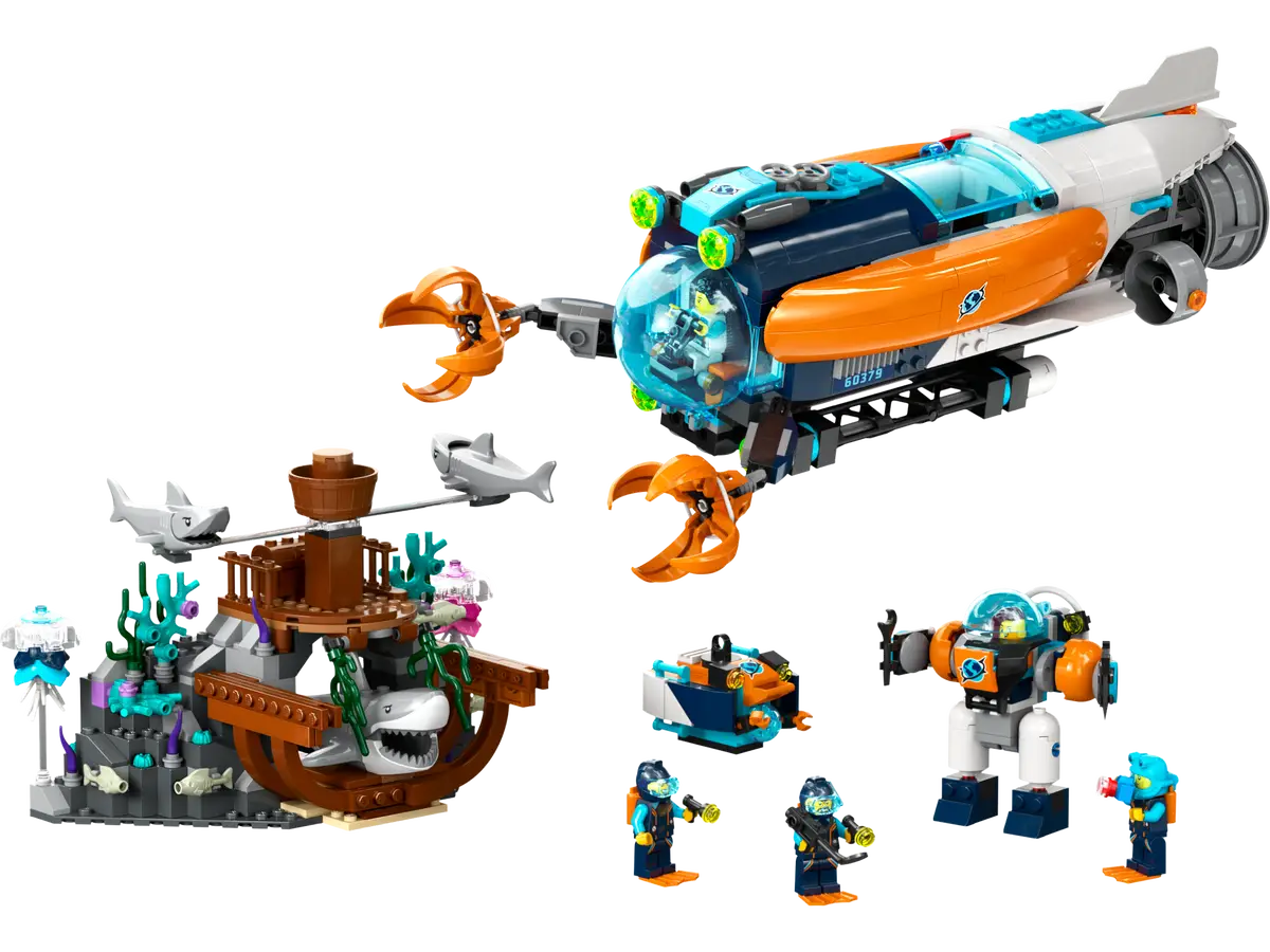 LEGO City Deep Sea Explorer Submarine 60379 1