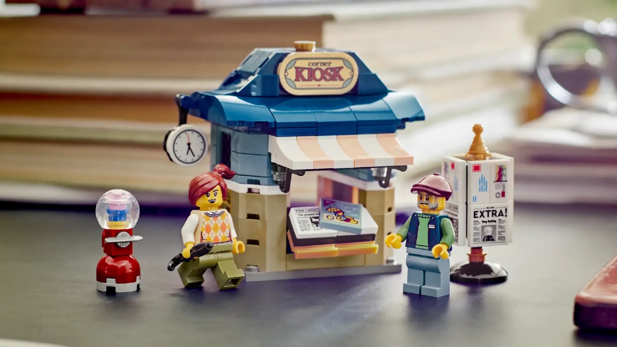 LEGO Icons 40757 Corner Kiosk GWP revealed