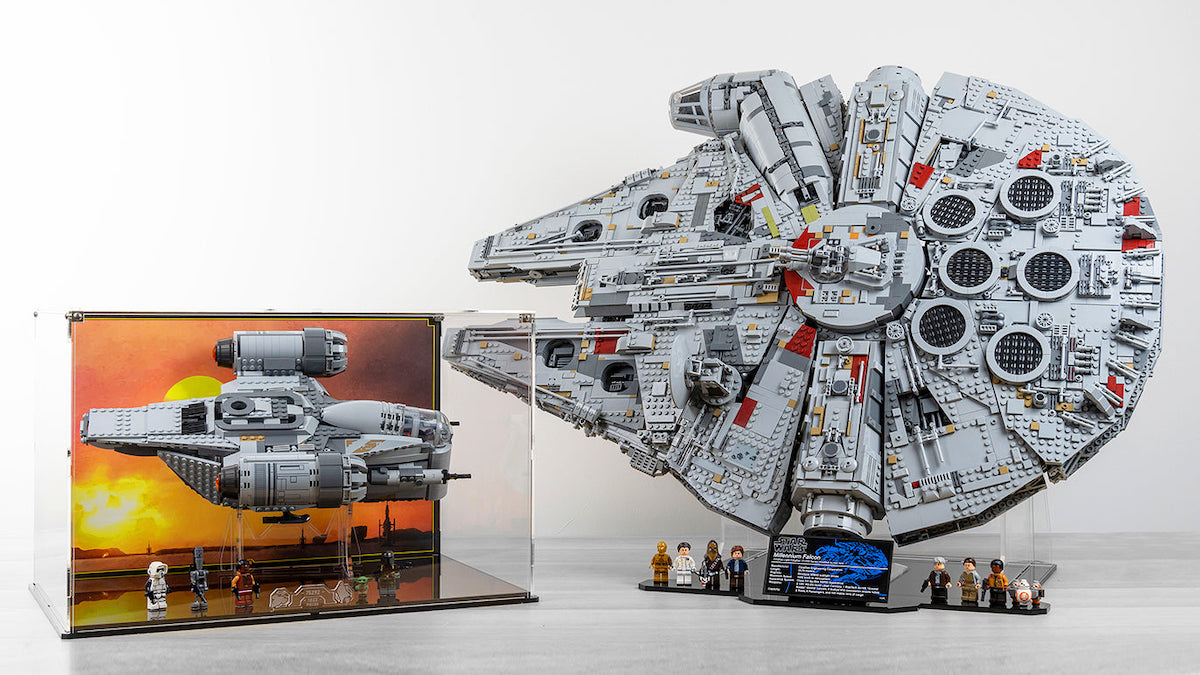 Shop the Wicked Brick January sale for huge discounts on LEGO display cases