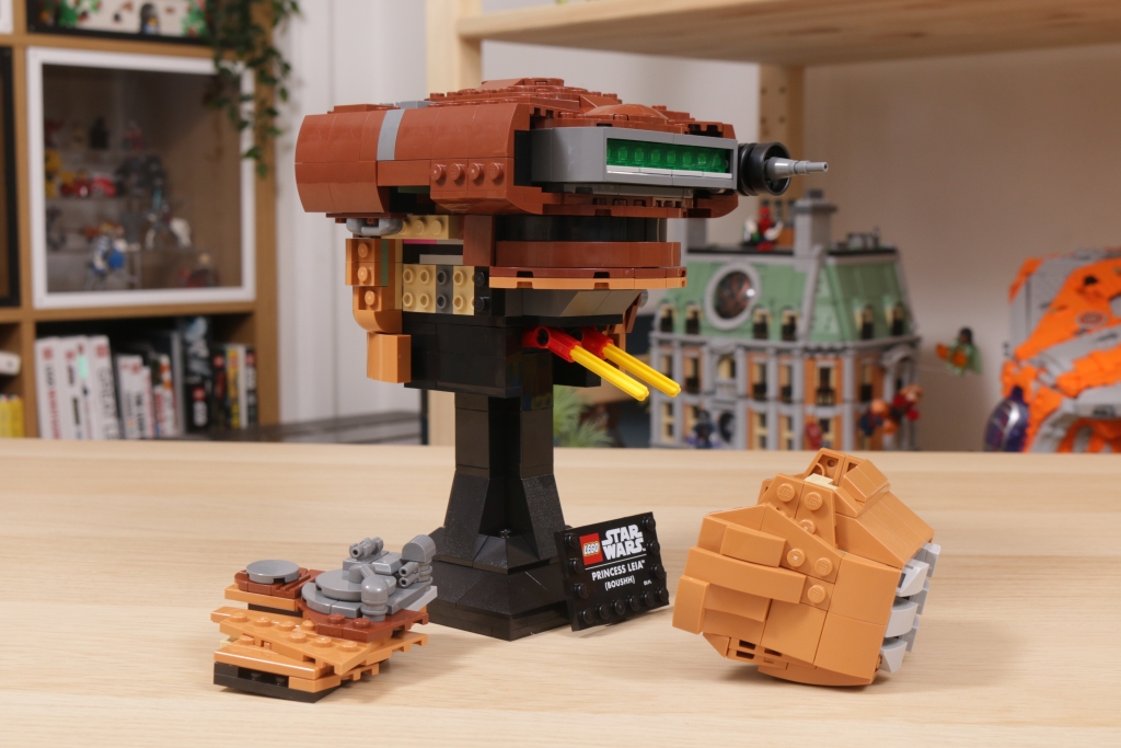 LEGO Star Wars 75351 Princess Leia Boushh Helmet review 10 1024x683