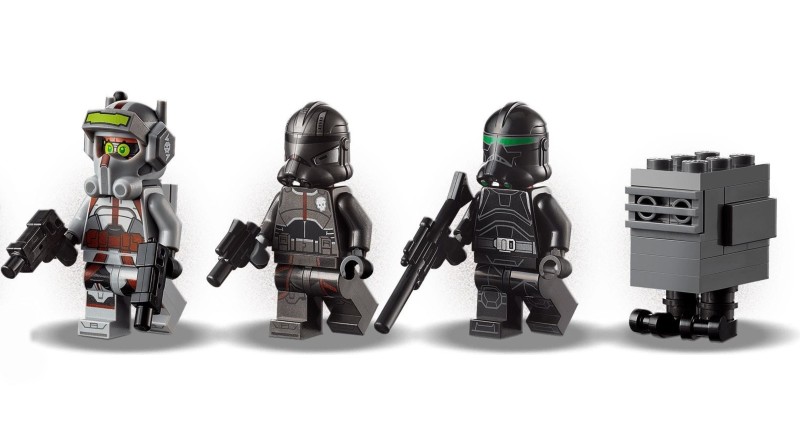 This is why LEGO Star Wars 75314 The Bad Batch Attack Shuttle has a Gonk Droid