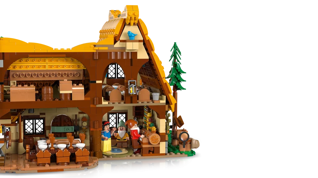 LEGO Disney 43242 Snow Whtie and the Seven Dwarfs Cottage KIDS 3 1024x576