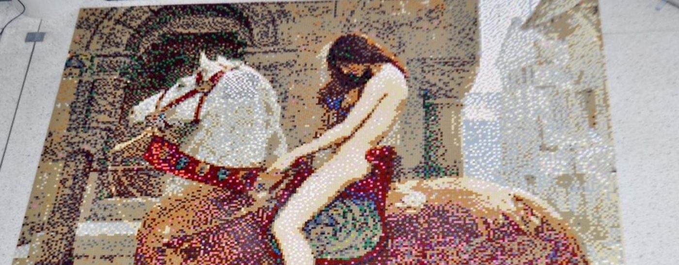 Coventry builders re-create Lady Godiva in LEGO