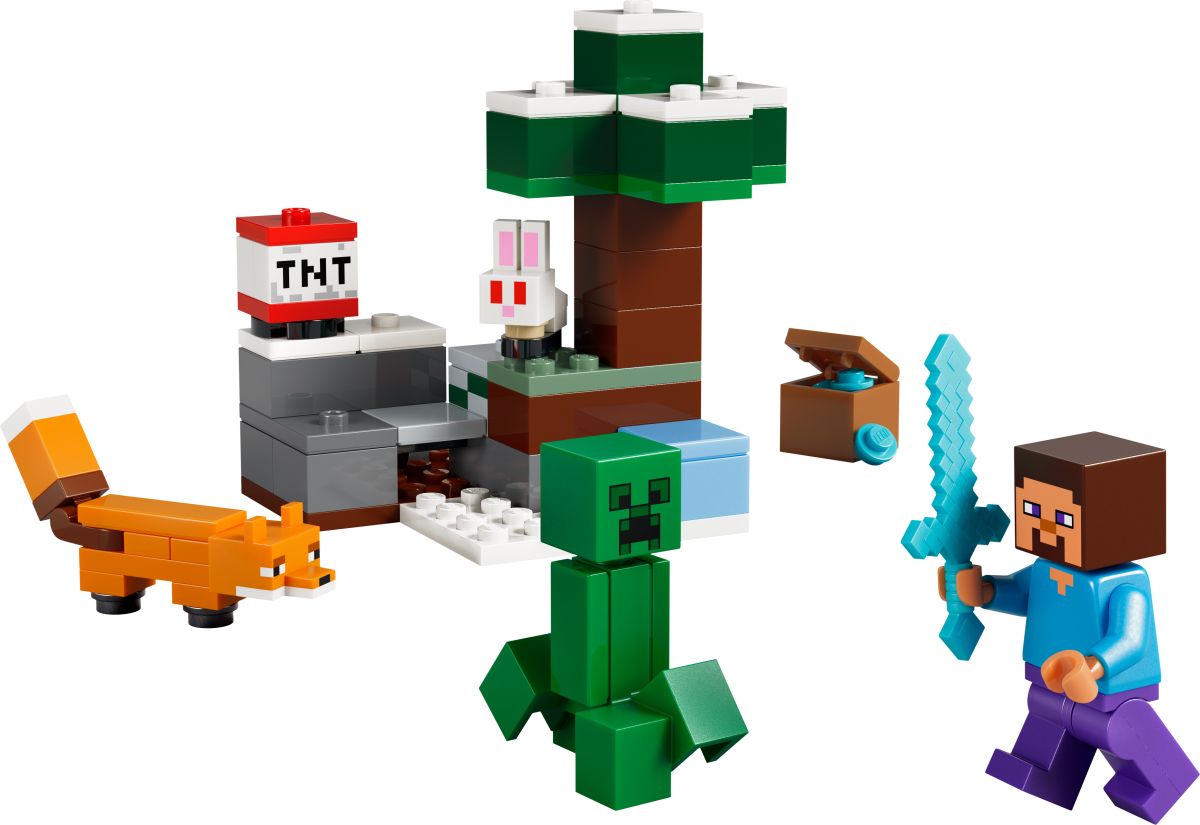 LEGO Minecraft 21583 Steves Taiga Adventure 18 1200x825